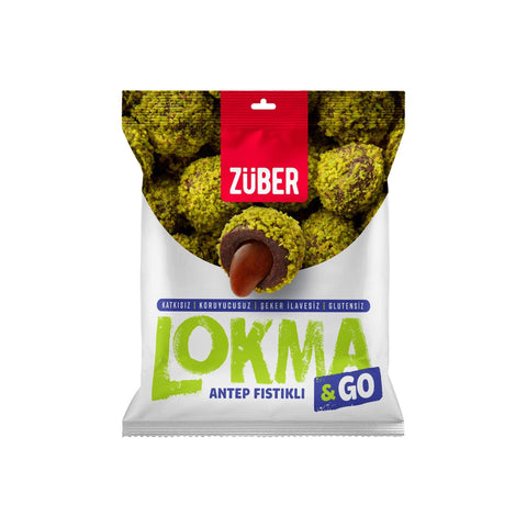 Züber Antep Fıstıklı Lokma & Go 32 g x 6 Adet - Züber