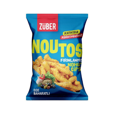 Züber Noutos Nohut Cipsi Ege Baharatlı 55 gr X 6 Adet