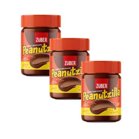 Peanutzilla Kakaolu Fıstık Kreması 315 gr x 3 Adet