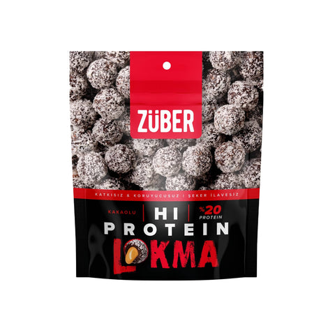 Yüksek Proteinli Lokma Kakaolu 84g X 6 Adet - Züber